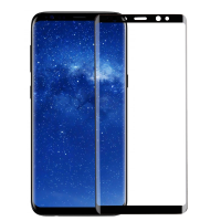 Full Curved Tempered Glass Screen Protector for Samsung Galaxy Note 8 N950 - Black (Retail Packaging) MT-SP-SS-00211BK