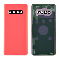 Back Cover with Camera Glass Lens and Adhesive Tape for Samsung Galaxy S10 Plus G975(for SAMSUNG) - Flamingo Pink PH-HO-SS-00235PK
