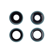 Rear Camera Glass Lens and Cover Bezel Ring for iPhone 11(2 Pcs/set) - Green PH-CA-IP-00104GR
