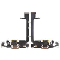 Charging Port Flex Cable with Interconnect Board for iPhone 11 Pro Max (Service Pack)   - Gold PH-CF-IP-00035GDA