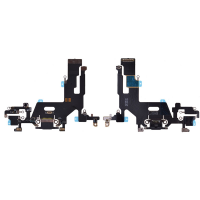 Charging Port with Flex Cable for iPhone 11  (Service Pack) - Black PH-CF-IP-00036BK