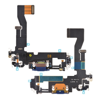 Charging Port with Flex Cable for iPhone 12  (Service Pack)  - Blue PH-CF-IP-000401BUA