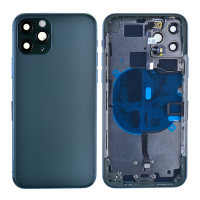 Back Housing with Small Parts Pre-installed for iPhone 11 Pro(for Apple) - Green PH-HO-IP-002601GR
