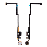 Home Button Connector with Flex Cable Ribbon for iPad 5 (2017)/ iPad 6 (2018)  - Gold PH-HB-IP-00122GD