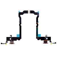 Charging Port with Flex Cable for iPhone XS Max  ( Service Pack )   - Brown PH-CF-IP-00031BR