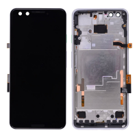 OLED Screen Display with Touch Digitizer Panel and Frame for Google Pixel 3 - White PH-LCD-GO-00013BKWH (Refurbished)