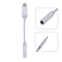 3.5mm Headphone Audio Jack Connector Cable for iPhone 7 to 13 Pro Max MT-EI-IP-00240WHA