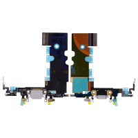 Charging Port with Flex Cable and Mic for iPhone 8/ SE (2020) ( Service Pack )  - Gray PH-CF-IP-00027GY