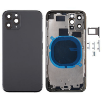 Back Housing for iPhone 11 Pro (No Logo) - Black PH-HO-IP-002600BKE