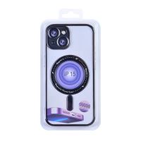 Magnetic Soft Phone Case for iPhone 15 - Black MT-TC-IP-00057BK