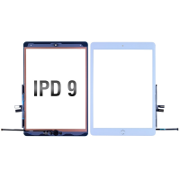 Touch Screen Digitizer With Home Button Flex for iPad 9 (2021) (10.2 inches) (High Quality) - White PH-TOU-IP-000980WHA