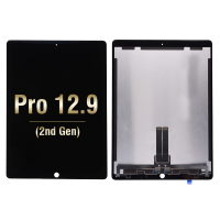 Premium LCD Screen Display with Digitizer Touch Panel and Mother Board Touch Screen Assembly Replacement Compatible for iPad Pro 12.9 2nd Gen (Service Pack) - Black PH-LCD-IP-00084BKAA