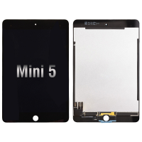 Premium LCD Touch Screen Assembly Replacement Compatible for iPad LCD Screen Display with Touch Digitizer Panel for iPad mini 5(Wake/ Sleep Sensor Installed) ( Service Pack ) -  Black PH-LCD-IP-00098BK