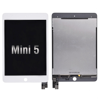 LCD Screen Display with Touch Digitizer Panel for iPad mini 5(Wake/ Sleep Sensor Installed) ( Service Pack ) - White PH-LCD-IP-00098WH