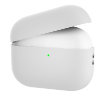 MT-SC-IP-00120WH For Apple Airpods 3 Silicone Gel Case Protective Cover Skin Shockproof Airpods 3 Silicone Case for AirPods 3rd -  White