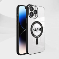 Magnetic Soft Phone Case for iPhone 14 Pro Max - Black MT-TC-IP-00056BK