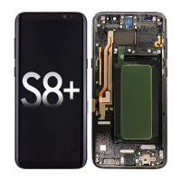 PH-LCD-SS-00213BKBK OLED Screen Digitizer with Frame Replacement for Samsung Galaxy S8 Plus G955U (Premium) - Midnight Black